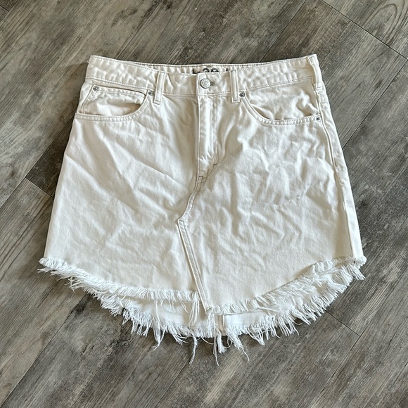We the free / free people bailey denim skirt - Picture 3 of 7